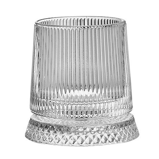 Вращающийся на 360 градусов винный бокал 280 мл Поворотный стакан для виски с подставкой Бессвинцовый стакан для снятия стресса и ароматизации Уникальный подарок на день рождения