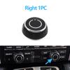 Car Center Console Audio Volume Knob Cover CD Control Switch Button For Porsche Cayenne Panamera Macan Boxster 911 718