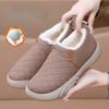 Cloth Shoes, Cotton Shoes, Anti-slip Thick-soled One-foot Cotton Boots, Fleece Thickened Warm Shoes