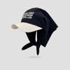 Triangle Headscarf Letter Baseball Cap Sweet Snapback Cap Korean Headscarf Baseball Hat  Outdoor