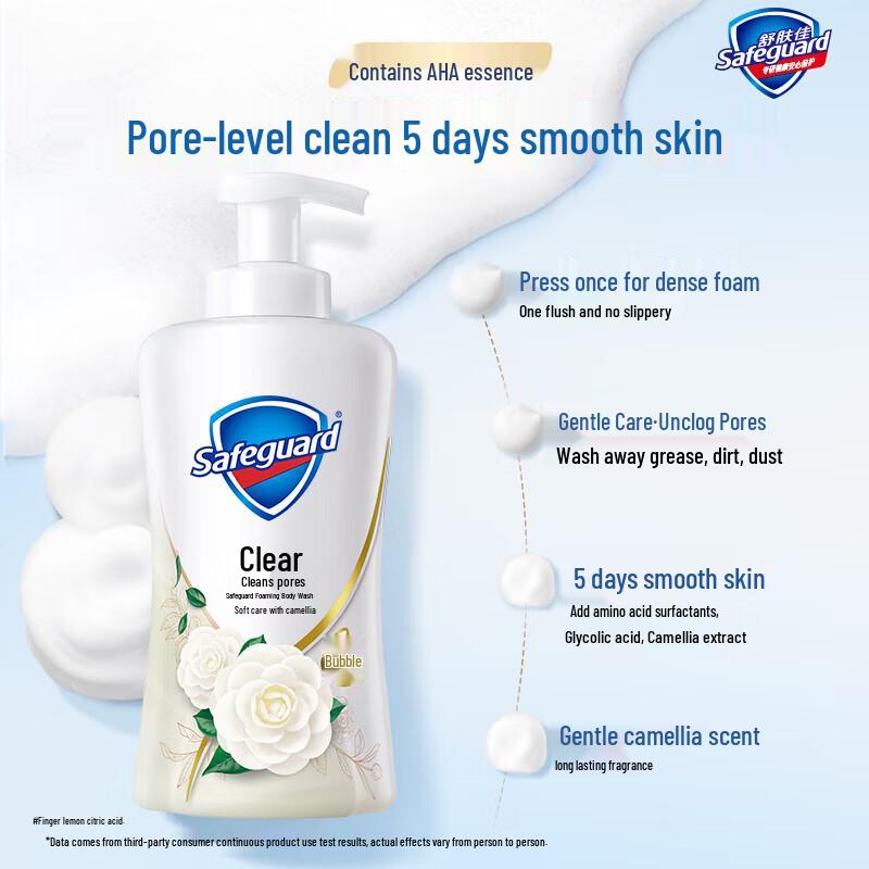 Safeguard Cleansing Foam Body Wash