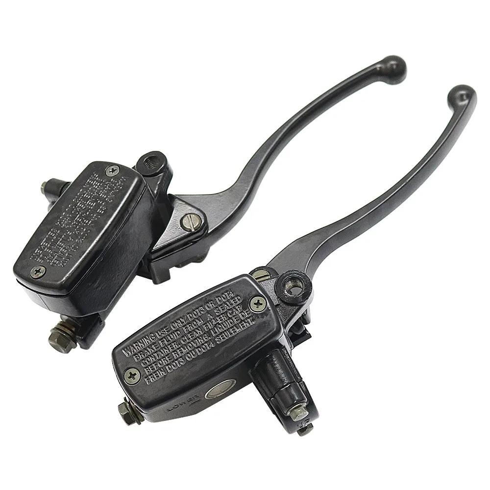 Universal 22mm 7/8" Motorcycle Brake Pump Front Master Cylinder Hydraulic Brake Clutch Lever M10 Fit For ATV Quad Moped Scooter