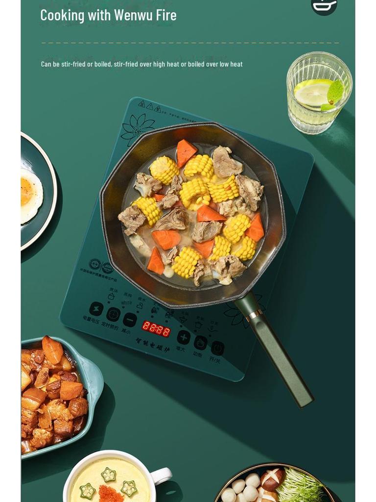 Высокомощная интеллектуальная индукционная плита Xianke с сенсорным управлением и таймером