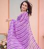 Trending Indian Ready To Wear Georgette  Saree In Laheriya Design