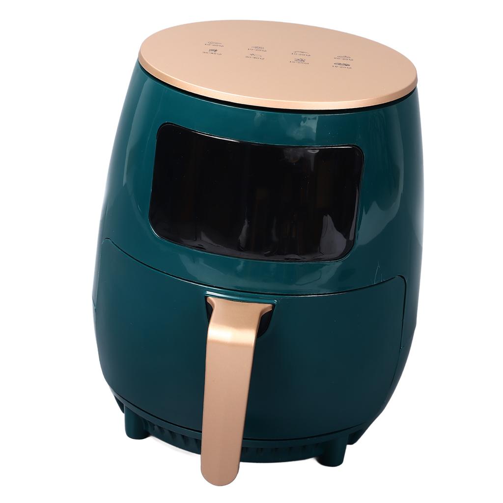 Фритюрница 4,5 л с большим объемом, интеллектуальная, сенсорная, безмасляная фритюрница для приготовления курицы по-французски