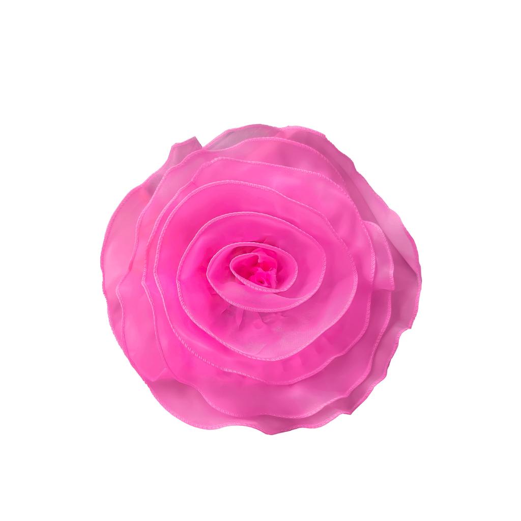 Solid Color Three-Dimensional Flower Corsage Accessories Simulated Flower Decoration Material Eugen Yarn Lace Cloth Sticker Accessories