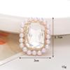 Zinc Alloy Pearl Flower Clog Accessories - DIY Shoe Buckle Decoration