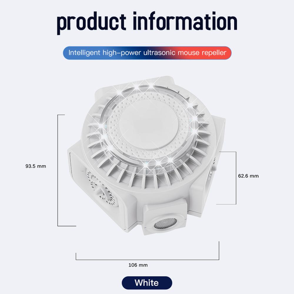 Ultrasonic Pest Repeller - Upgraded Mid-High Frequency Resonance Speaker - Multi-Dimensional