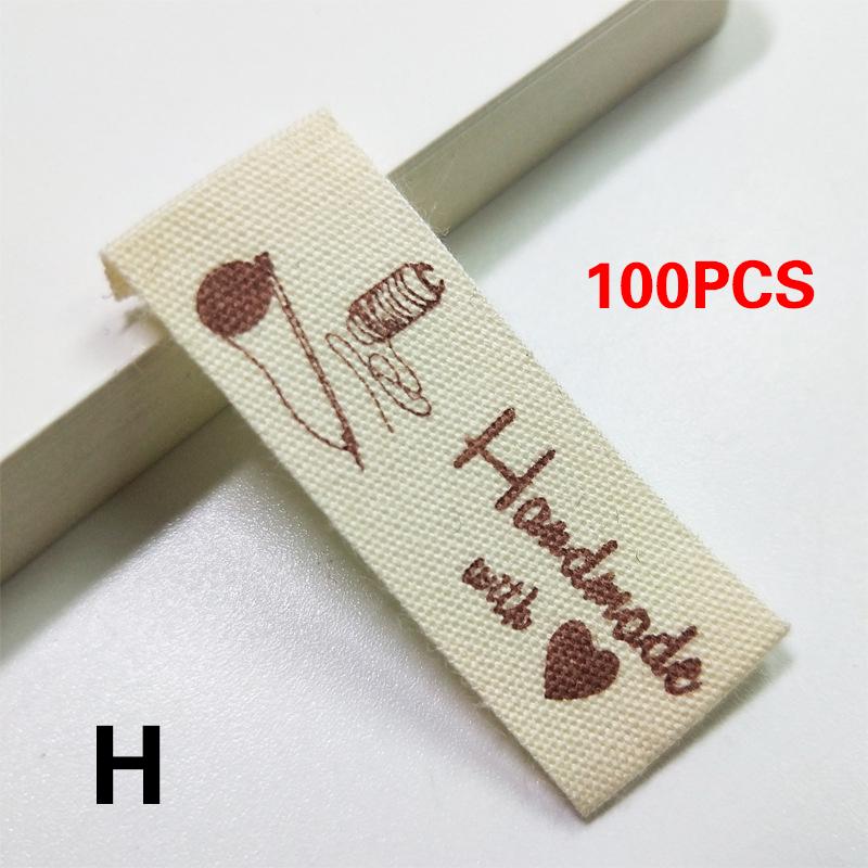 100 шт./компл. машина для шитья одежды выкройки теги DIY флаг этикетки ручная работа аксессуары ручной работы шитье одежды