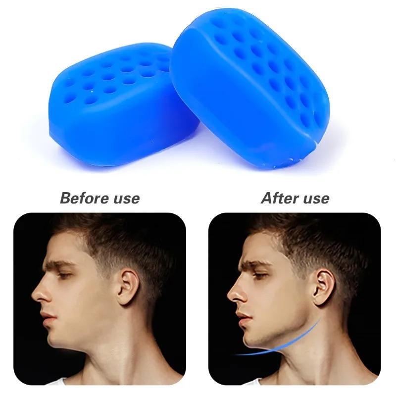 Masseter Ball Jaw Trainer Fitness Slimming Face Deep Facial Face Muscle Trainer Силиконовый тренажер для жевания Устройство для похудения