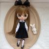 Одежда для кук blythe OB22 OB24 Azone Платье Мода для кукол Blythe Черный Комплект Кукла для переодевания Игрушка Элегантные Милые Аксессуары Подарки для девочек