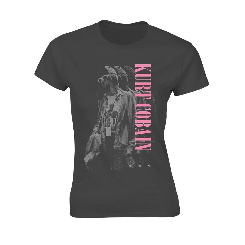 Ladies Kurt Cobain Standing Official Tee T-Shirt Womens Girls