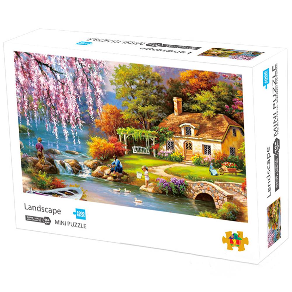 Puzzles 1000 Piece Jigsaw Puzzles for Adults Kids Classic Family Puzzle Indoor DIY Toys Birthday Gift