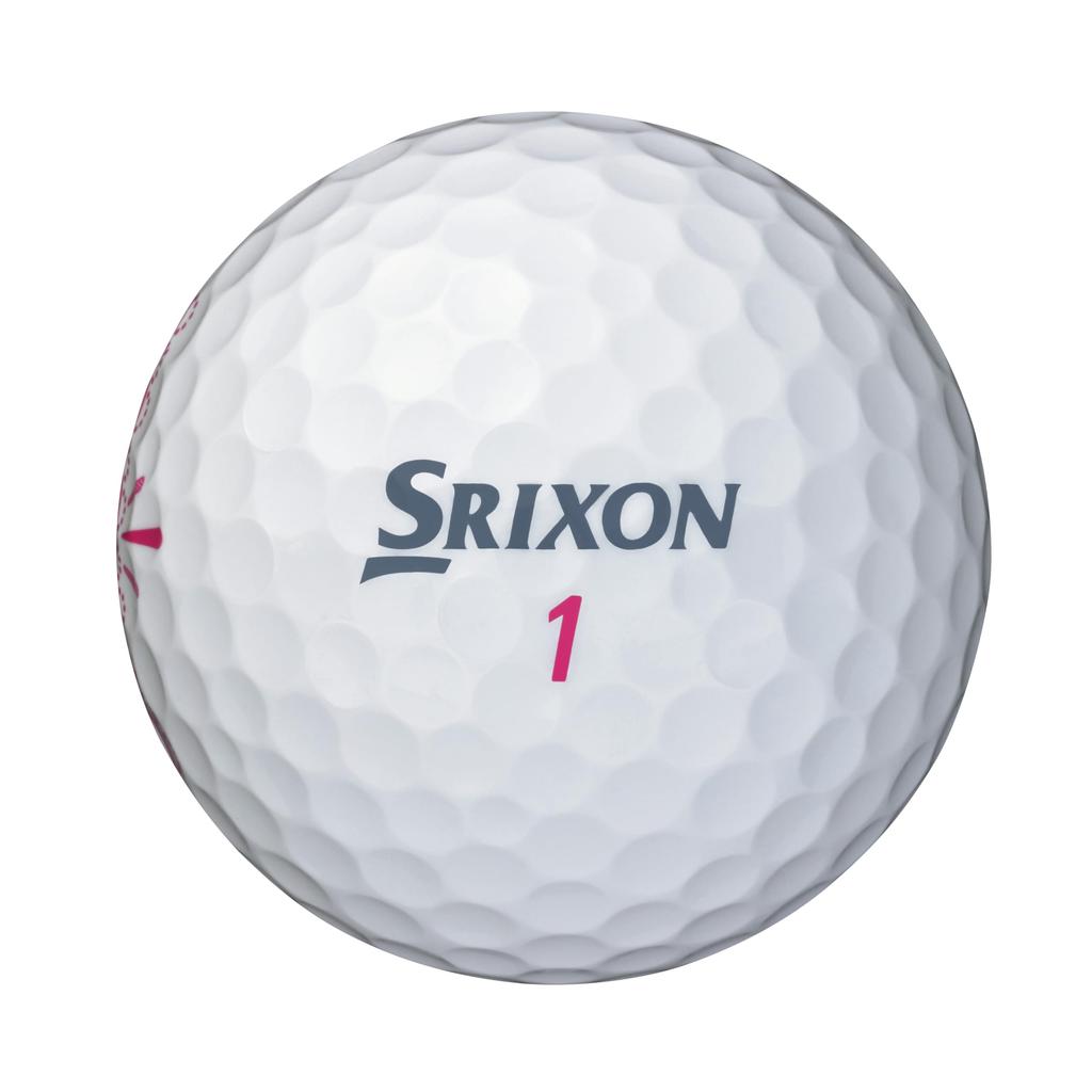 DUNLOP SRIXON SOFT FEEL LADY6 Гольф 2025 1 Дюжина Белых Мячей, Модель, (12 Шариков),