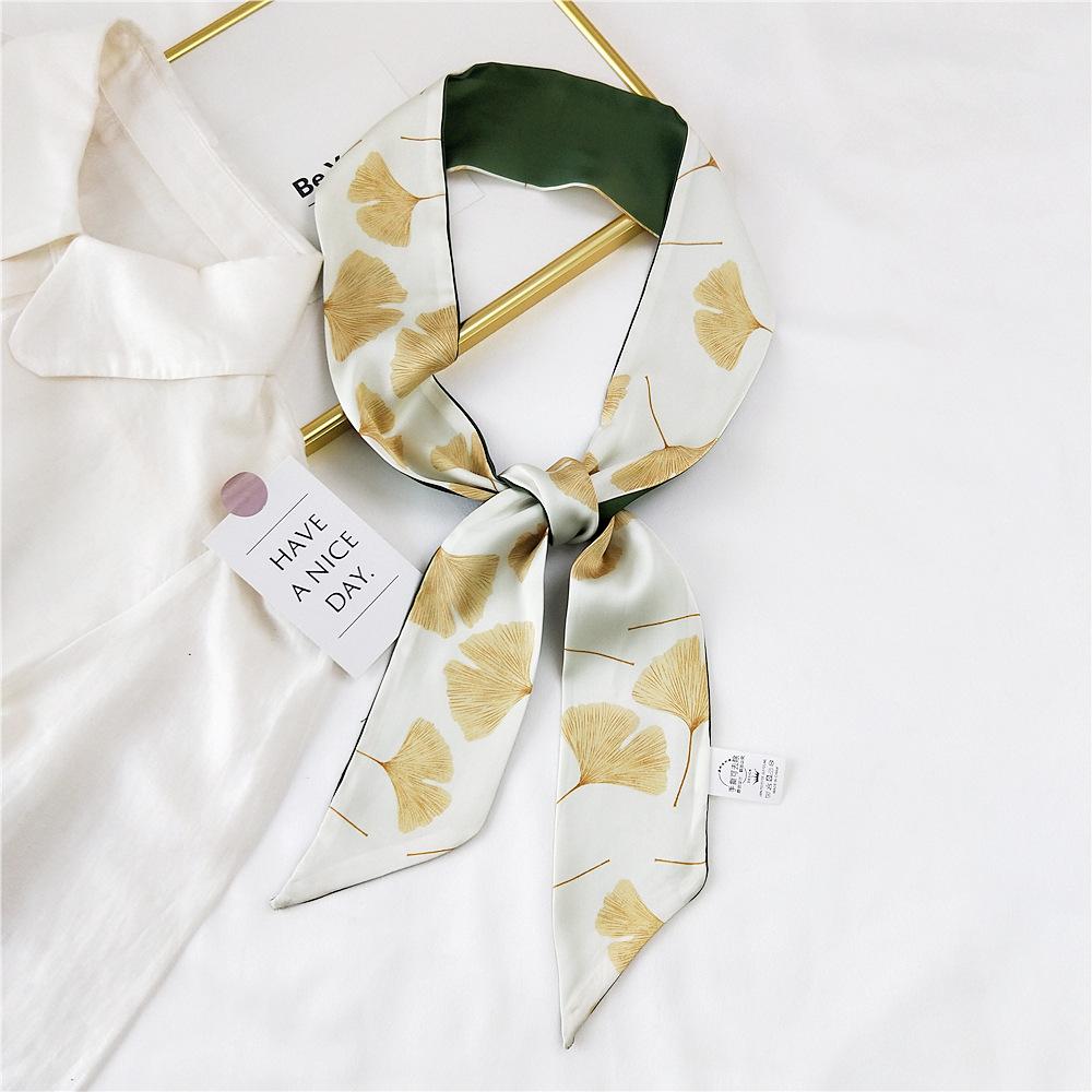 New Scarves Silk Scarves Women'S Spring And Autumn Season Long Decorative Professional Scarves Summer Thin Styles Paired With Shirts Stylish