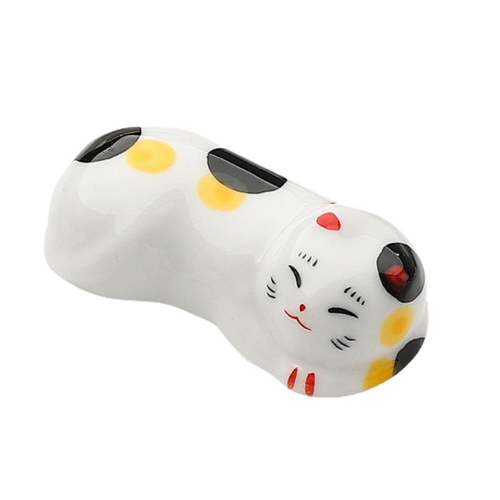 Multifunctional Mini Vegetables Animal Ceramic Desk Decoration Pen Rack Brush Pen Storage Rack Pen Pillow Rack Chopstick Holder