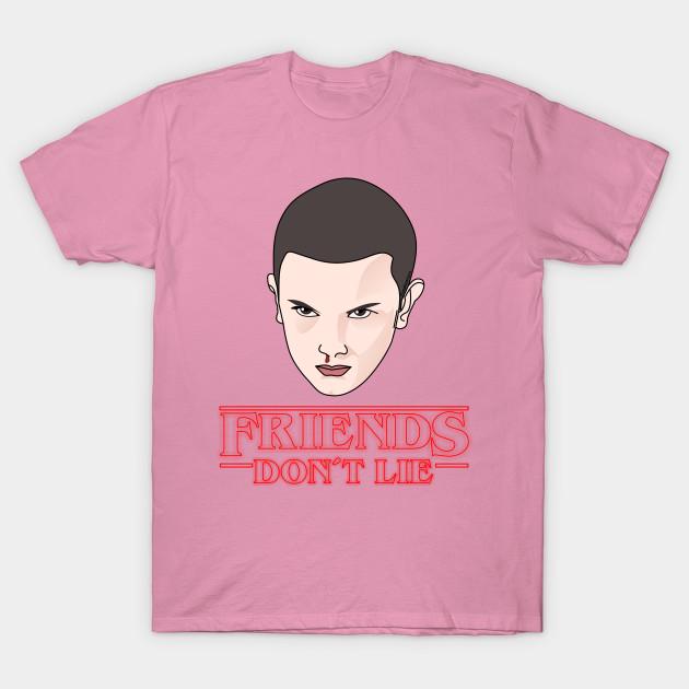 Футболка женская Friends Dont Lie Eleven Harajuku Print Kawaii футболка летняя женская футболка с коротким рукавом топ