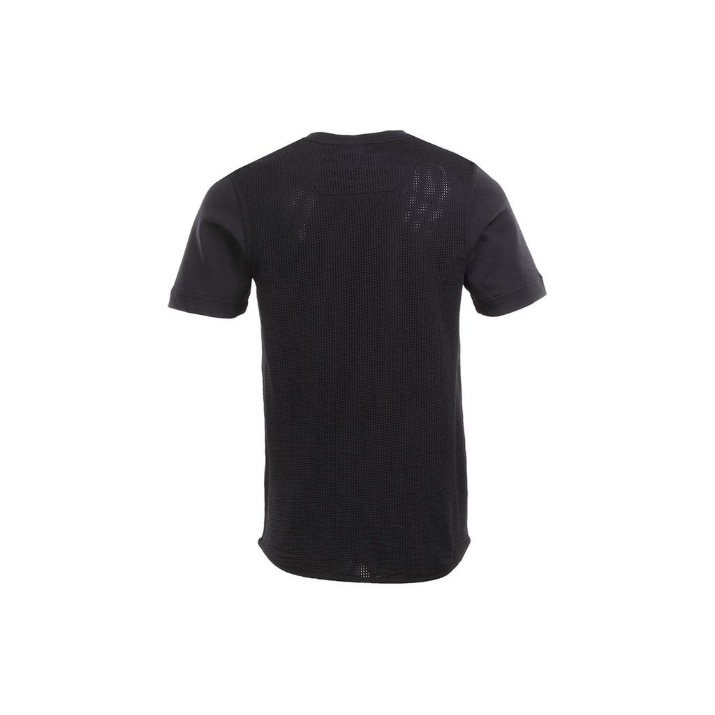 Nike Круглый вырез свитер с буквенным логотипом дышащая футболка с коротким рукавом мужские футболки черные 833893-010