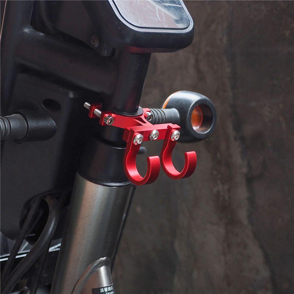 Handlebar Fixed Front Hanger Hanging Dual Hook Helmet Bags Gadget Electric Bicycle Accessories
