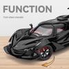 Аполлон IE 1:24 Модель автомобиля из легкого сплава: Спортивная игрушка с оттягивающимся механизмом, звуком и светом, с открывающимися дверцами