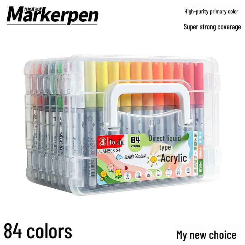 Акриловый маркер Арт Профессиональный - Акриловый маркер-акварель с тонким наконечником