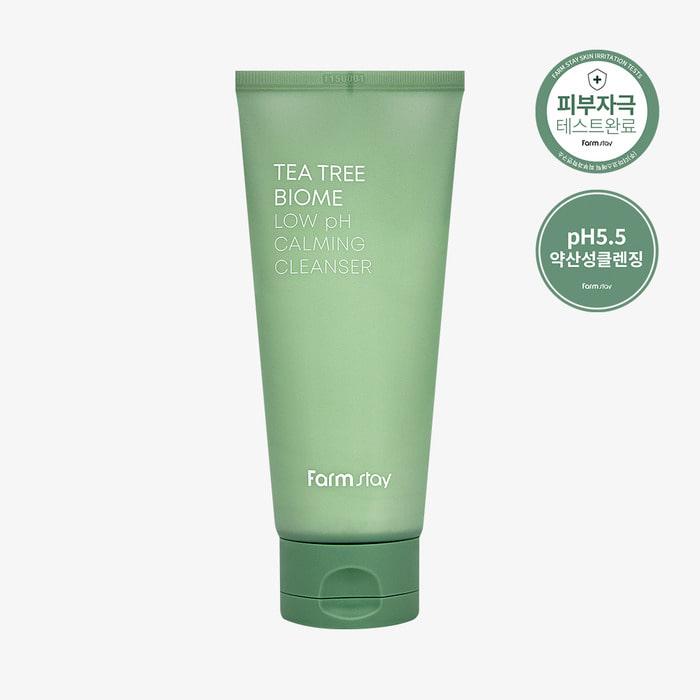 Farm Stay Tea Tree Biome Raw PH Calming Cleanser 180ml