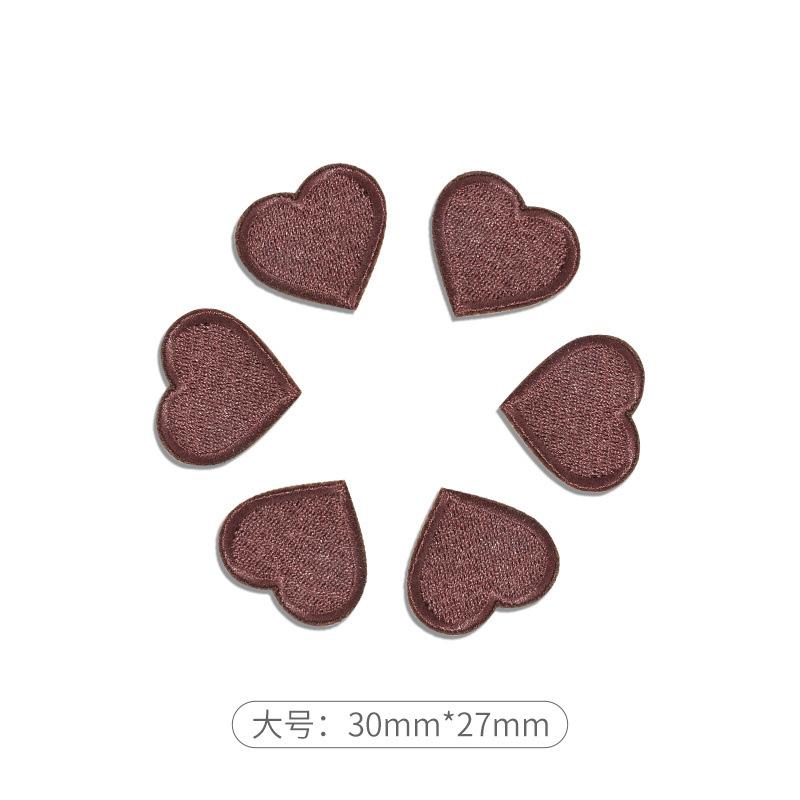 Самоклеящаяся наклейка Love Patch, наклейка для одежды, брюк, пуховик, ремонт без дырок, наклейка для вышивки в форме сердца