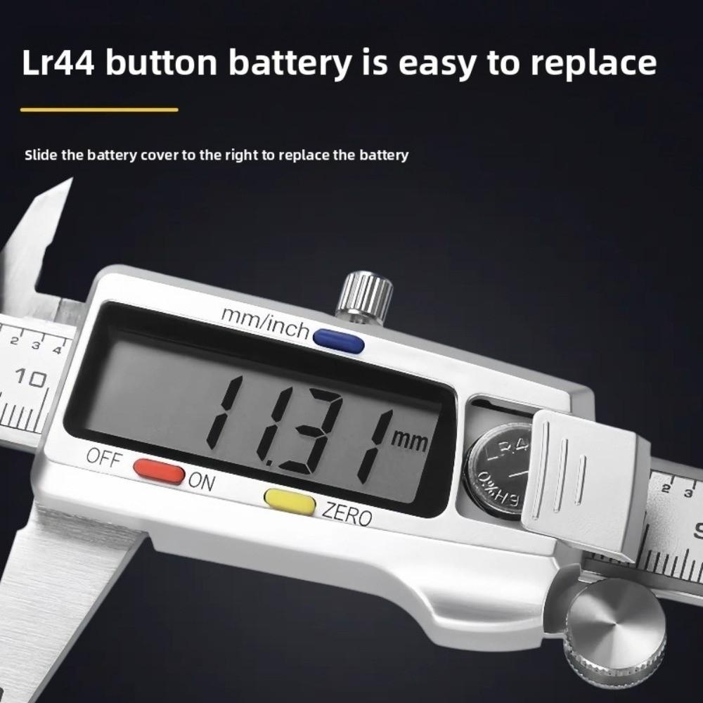 LCD Electronic Digital Caliper 0-150mm Digital Display Vernier Caliper Multi-purpose Durable Digital Ruler Woodworking Tool