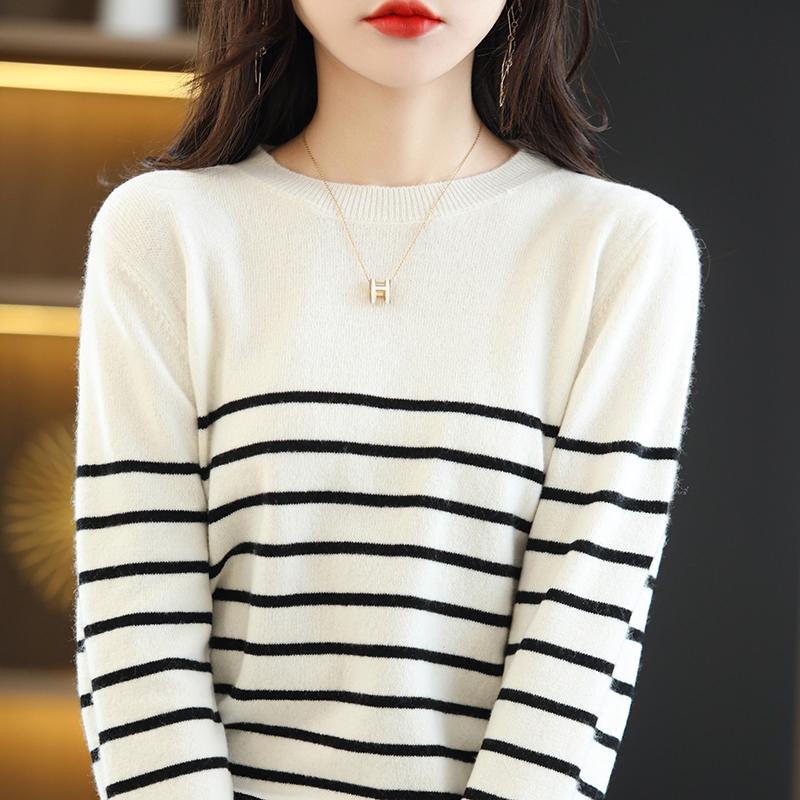 Женский кашемировый свитер Qinghe кашемир 30% кашемир 70% шерсть осенне-зимний кашемировый пуловер мягкий и теплый