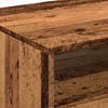 Coffee Table with LED Lights Reclaimed Wood Look 90x49x40 cm
