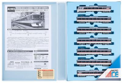 MICRO ACE Модель железной дороги N-масштаба Себу Railway Серия 10000 4-е издание Экспресс «Коэдо» (После охлаждения Замена) Набор из 7 вагонов Модель поезда A1983