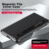 Чехол для телефона Honor Magic Vs2, Vs2 Ultimate Edition, Защитная крышка для складного экрана, Умный флип, Полная защита, Ударопрочный, Натуральная кожа, И для женщин