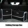 Car Soft Felt Storage Bag Organizer Car Foldable Trunk Bag Car Accessories For BMW Mini Cooper F54 F55 F56 R56 R60 SONE Roadster Clubman Coupe