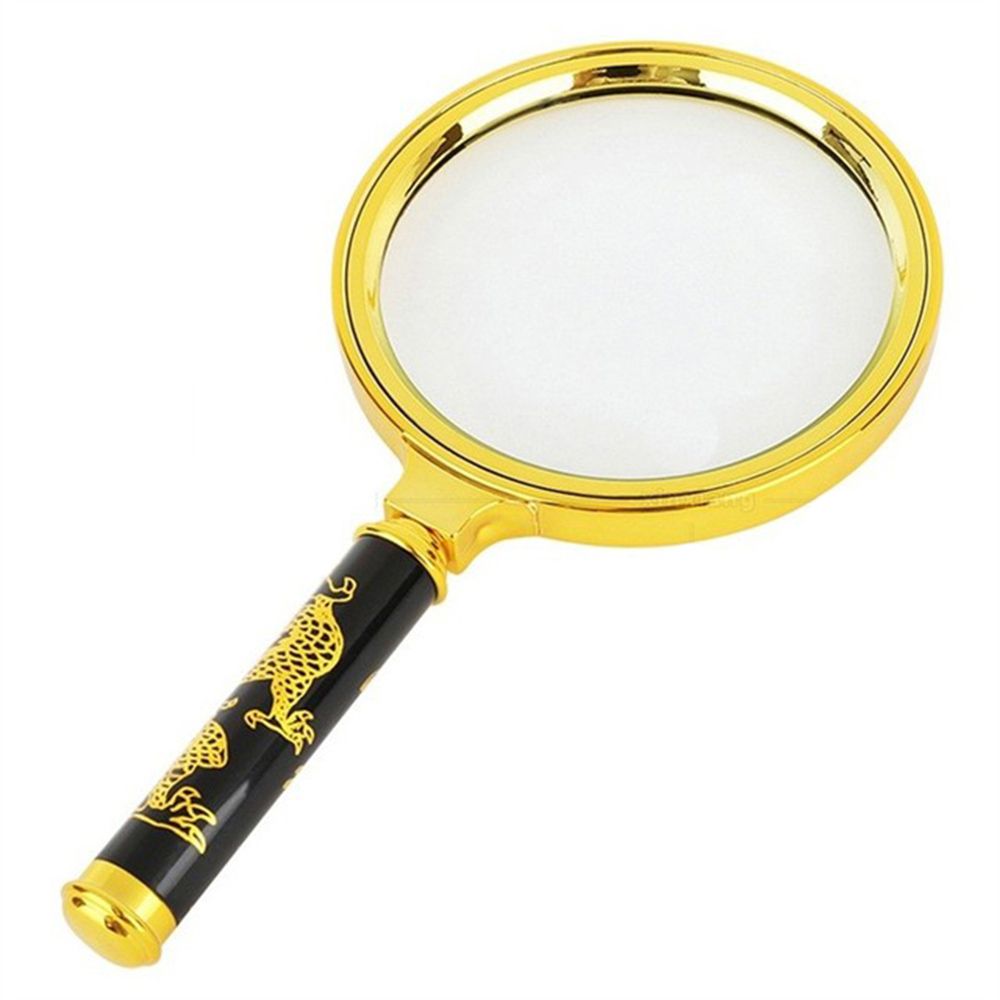 Quality 60/70/80/90/100mm HD Handheld Microscope Magnifying Glass Lens Reading Jewelry Magnifiers