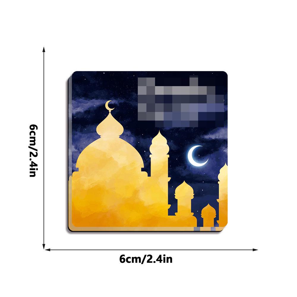 Middle Eastern Ethnic Style Acrylic Refrigerator Magnet - Festival Home Decor Sticker