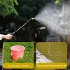 Electric Sprayer Wand Battery Powered Garden Sprayer Wand Telescopic Spray Wand with 2 Nozzles Water Sprayer for Watering Plants Car Washing