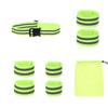 Светоотражающие ремни безопасности для бега с высокой видимостью, светоотражающая лента, светящийся пояс, светящийся браслет