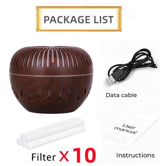 130 мл увлажнитель воздуха ароматический диффузор электрический водяной туман для офиса, дома, автомобиля со сменным светодиодным ночником