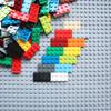 100 ШТУК Размер 2x4 Пластина с точками 3020 MOC Собираемые Частицы DIY Строительные Блоки 2*4 Фигурки Кирпичики Образовательная Креативная Игрушка для Ребенка