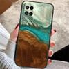Wood Resin Pattern Case For Oppo A60 A80 A40 A5 Pro A15 A16 A17 A57 A77 A94 A74 A54 A76 A96 A18 A38 A58 A78 A98
