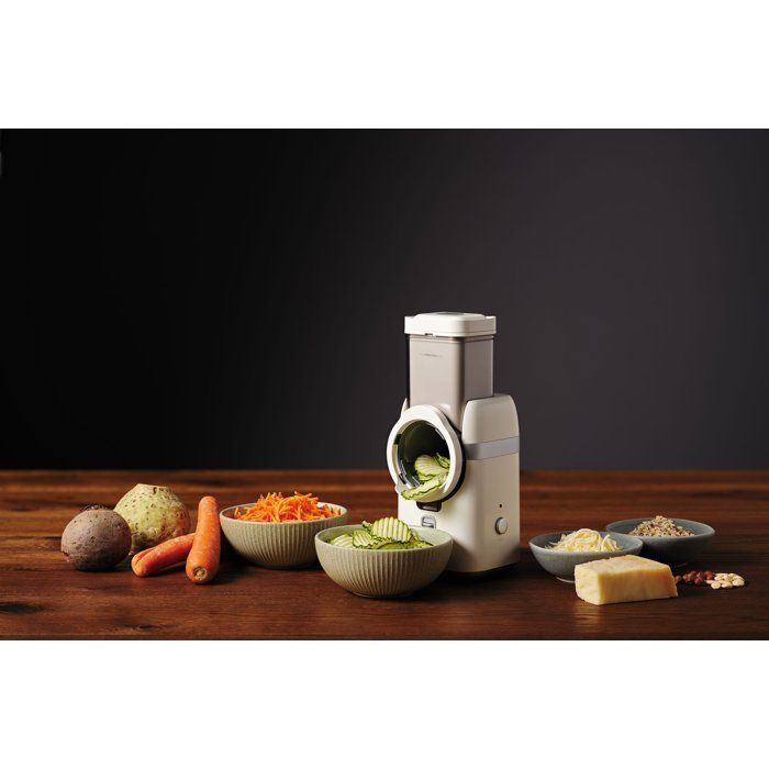 Râpe à légumes électrique - multifonction - SOLIS - Multi Slicer 8402 - Sans BPA - 5 lames interchangeables - 80 W
