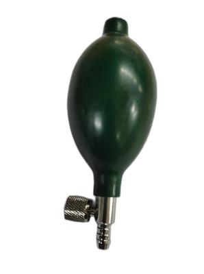 Груша для тонометра Agarwals BP Bulb с клапаном, зеленая, импортный силикон, Deluxe, 1 упаковка