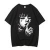 Anime Ito Junji Uzumaki T-shirt Horror Japanese Guro Funny Girl Anime High Quality Cotton T-Shirt Gift Shirt