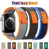 Apple Watch uchun Trail Loop tasma Ultra 49mm 44mm 40mm 45mm 41mm 42mm correa bilaguzuk iWatch 7 6 5 3 se 8 qo'l soati tasmasi