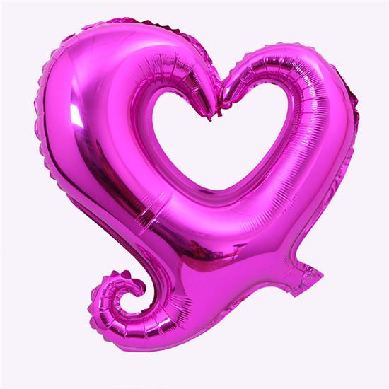 18 дюймов фольги сердце воздушные шары гелиевая звезда воздушный шар цветок луна мультфильм баллон украшение для дня рождения