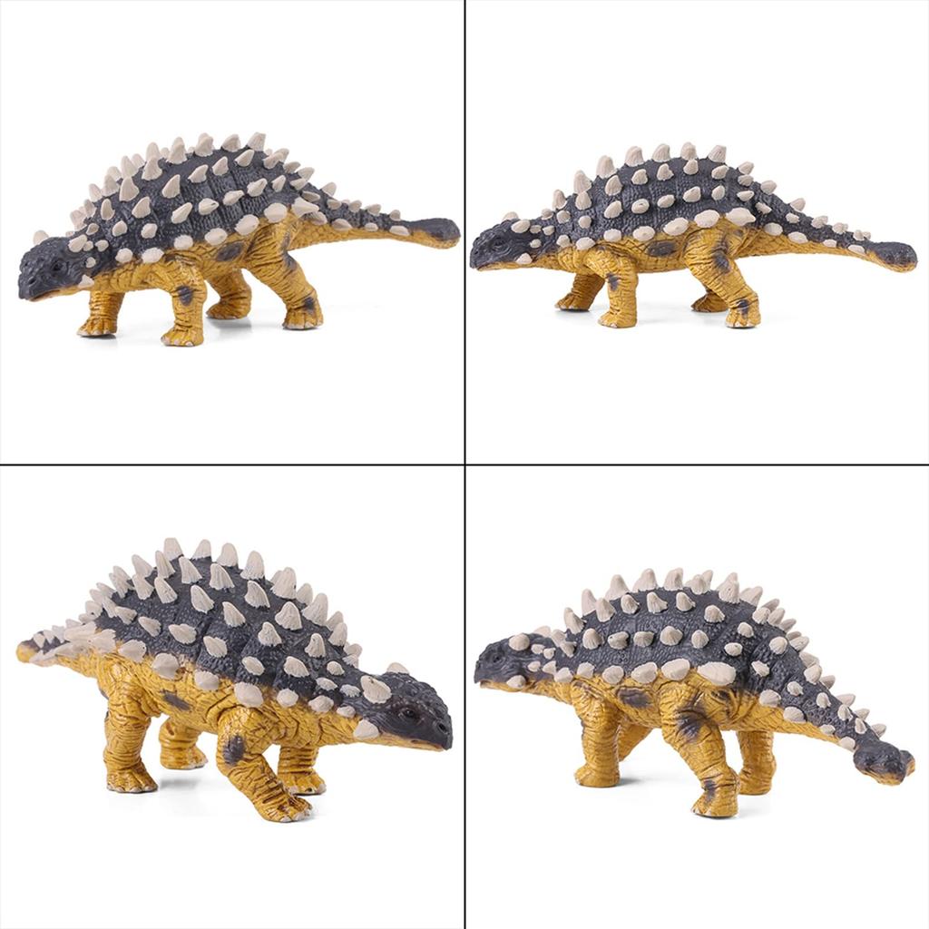 Ankylosaurus Action Figure Mini Dinosaur Saichania Shape Toy for Kids Ages 3+