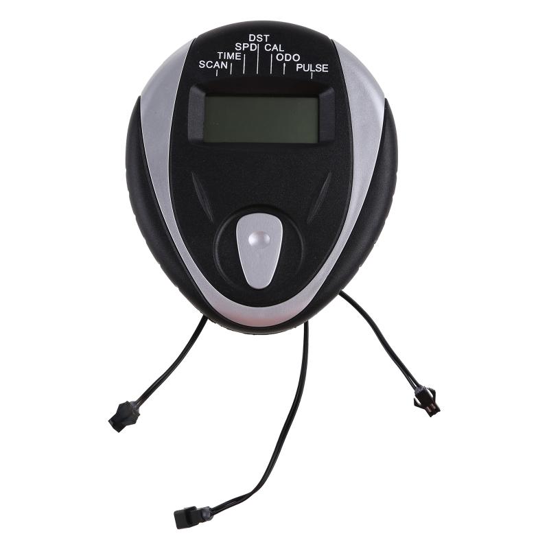 Upgraded Bike Speedometer with Heart Rate Tracker Wired Bicycle Bike Computer & Cycling Od Ometer for Indoor Bike ABS