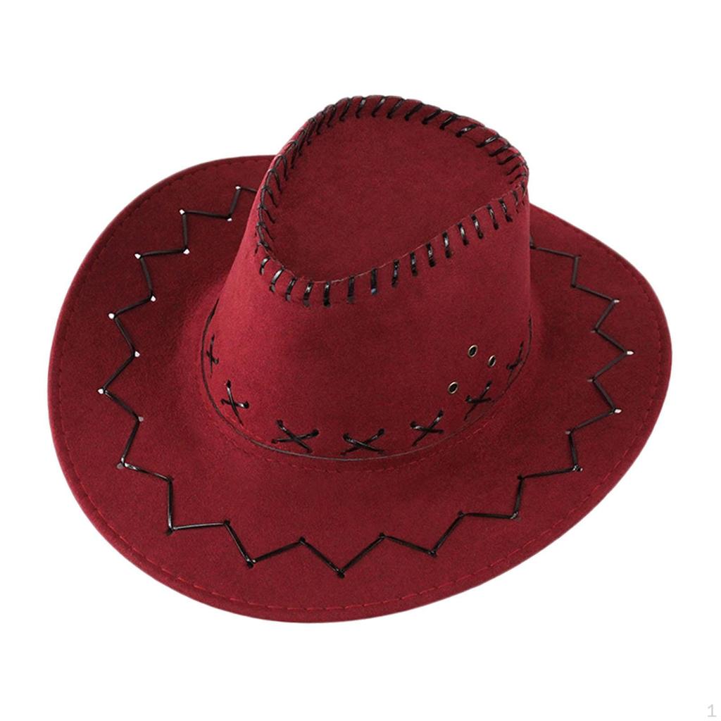 Ковбойская шляпа для мальчиков с широкими полями для фестиваля, рыбалки