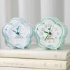Creative New Cute Flower Transparent Alarm Clock Children Student Wake Up Alarm Clock Bedroom Dormitory Desktop Study Clock