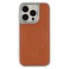 For iPhone 14 Pro Max Case Compatible with MagSafe Electroplating Edge PU+TPU+PC Phone Back Cover